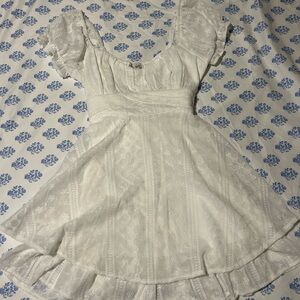 Dillard’s Elegant White Lace Dress (NWT)